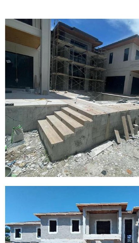 Residential development construction